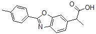 CAS#: 51234-30-1, alpha-Methyl-2-(4-Methylphenyl)-6-Benzoxazoleacetic Acid
