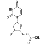 CAS#: 51247-09-7, 5'-O-Acetyl-2',3'-Dideoxy-3'-Fluorouridine