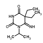 CAS#: 512798-01-5, 5,5-Diethyl-6-Imino-1-Isopropyldihydro-2,4(1H,3H)-Pyrimidinedione
