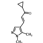 CAS#: 512812-91-8, (2E)-1-Cyclopropyl-3-(1,5-Dimethyl-1H-Pyrazol-4-Yl)-2-Propen-1-One