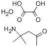 CAS#: 51283-38-6, 1,1-Dimethyl-3-oxobutylammonium hydrogen oxalate hydrate