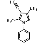 CAS#: 51294-74-7, 4-Ethynyl-3,5-Dimethyl-1-Phenyl-1H-Pyrazole