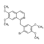CAS#: 51449-10-6, 1-(2-Bromo-4,5-Dimethoxybenzyl)-6,7-Dimethoxyisoquinoline