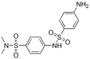 CAS#: 515-67-3, 4-{[(4-Aminophenyl)sulfonyl]amino}-N,N-dimethylbenzenesulfonamide