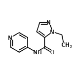 CAS#: 515121-71-8, 1-Ethyl-N-(4-Pyridinyl)-1H-Pyrazole-5-Carboxamide
