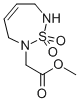 CAS#: 515130-33-3, 6,7-Dihydro-1,2,7-Thiadiazepine-2(3H)-Acetic Acid Methyl Ester 1,1-Dioxide