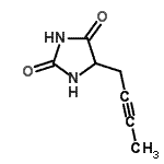 CAS#: 515130-58-2, 5-(2-Butyn-1-Yl)-2,4-Imidazolidinedione