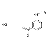 CAS 登录号：51516-96-2， (3-硝基苯基)肼氯化物