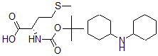 CAS 登录号：51537-18-9， N-环己基环己胺 (2S)-4-甲硫基-2-(叔丁氧羰基氨基)丁酸盐