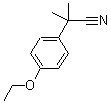 CAS 登录号：51558-10-2， 2-(4-乙氧基苯基)-2-甲基丙腈
