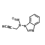 CAS 登录号：515810-90-9， N-亚硝基-N-(2-丙炔-1-基)-1H-苯并咪唑-1-胺