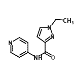 CAS#: 515830-95-2, 1-Ethyl-N-(4-Pyridinyl)-1H-Pyrazole-3-Carboxamide