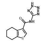 CAS#: 515858-91-0, N-(2H-Tetrazol-5-Yl)-4,5,6,7-Tetrahydro-1-Benzothiophene-3-Carboxamide