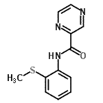 CAS#: 515860-60-3, N-[2-(Methylsulfanyl)Phenyl]-2-Pyrazinecarboxamide
