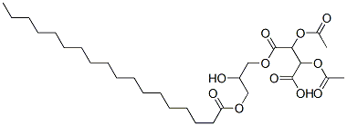 CAS 登录号：51591-37-8， [2-羟基-3-[(1-氧代十八烷基)氧基]丙基] 2,3-二乙酰氧基琥珀酸单酯