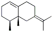 CAS 登录号：51608-13-0， 顺式-1,2,3,5,6,7,8,8alpha-八氢-1,8alpha-二甲基-7-(1-甲基乙亚基)萘