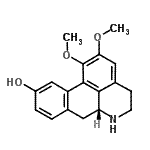 CAS#: 517-97-5, (6aR)-1,2-Dimethoxy-5,6,6A,7-Tetrahydro-4H-Dibenzo[De,G]Quinolin-10-Ol