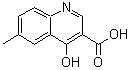 CAS 登录号：51726-39-7， 4-羟基-6-甲基-3-喹啉羧酸