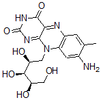 CAS#: 5178-05-2, 8-Amino-7-Methyl-10-[(2S,3S,4R)-2,3,4,5-Tetrahydroxypentyl]Benzo[g]Pteridine-2,4-Dione