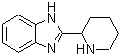 CAS 登录号：51785-23-0， 2-(2-哌啶基)-1H-苯并咪唑