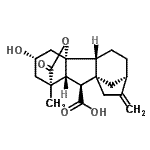 CAS#: 51787-36-1, (1R,2R,5R,8R,9S,10R,11R,13S)-13-Hydroxy-11-Methyl-6-Methylene-16-Oxo-15-Oxapentacyclo[9.3.2.1<Sup>5,8</Sup>.0<Sup>1,10</Sup>.0<Sup>2,8</Sup>]Heptadecane-9-Carboxylic Acid