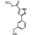 CAS#: 517870-26-7, Methyl 5-(3-Methoxyphenyl)-1H-Pyrazole-3-Carboxylate