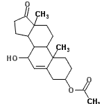 CAS#: 517894-20-1, 7-Hydroxy-17-Oxoandrost-5-En-3-Yl Acetate