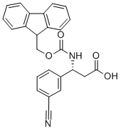 CAS#: 517905-91-8, Fmoc-(R)-3-Amino-3-(3-Cyano-Phenyl)-Propionic Acid