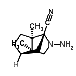 CAS#: 518314-79-9, (1R,3R,6S,7R)-4-Amino-6,7-Dimethyl-4-Azatricyclo[4.3.0.0<Sup>3,7</Sup>]Nonane-3-Carbonitrile