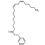 CAS#: 51861-91-7, 3-Pyridinylmethyl (9Z,12Z)-9,12-octadecadienoate