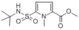 CAS 登录号：519056-59-8， 5-[(叔丁基氨基)磺酰基]-1-甲基-1H-吡咯-2-羧酸甲酯