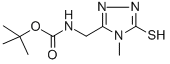CAS#: 519056-65-6, Tert-Butyl N-[(5-Mercapto-4-Methyl-4H-1,2,4-Triazol-3-Yl)Methyl]Carbamate