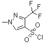 CAS 登录号：519056-67-8， 1-甲基-3-(三氟甲基)-1H-吡唑-4-磺酰氯