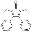 CAS 登录号：51932-77-5， 2,5-二乙基-3,4-二苯基环戊二烯酮