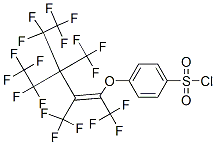 CAS 登录号：51947-19-4， 4-[[4,4,5,5,5-五氟-3-(五氟乙基)-1,2,3-三(三氟甲基)戊-1-烯基]氧基]苯磺酰氯