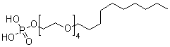 CAS 登录号：52019-36-0， 癸醇聚氧乙烯醚-4 磷酸酯