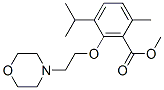 CAS#: 52073-27-5, 3-(2-Morpholinoethoxy)-p-Cymene-2-Carboxylic Acid Methyl Ester