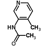 CAS#: 52090-68-3, N-(4-Methyl-3-Pyridyl)Acetamide
