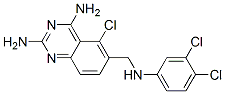 CAS#: 52128-43-5, 5-Chloro-6-[[(3,4-Dichlorophenyl)Amino]Methyl]Quinazoline-2,4-Diamine