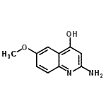 CAS#: 52176-55-3, 2-Amino-6-Methoxy-4-Quinolinol