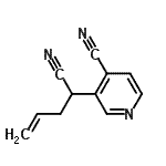 CAS 登录号：521982-52-5， 3-(1-氰基-3-丁烯-1-基)异烟腈