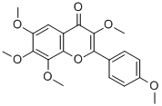CAS 登录号：522-16-7， 3,6,7,8-四甲氧基-2-(4-甲氧基苯基)苯并吡喃-4-酮