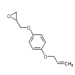 CAS 登录号：52210-93-2， 2-{[4-(烯丙氧基)苯氧基]甲基}环氧乙烷