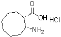 CAS#: 522644-10-6, (1S,2R)-2-Amino-Cyclooctanecarboxylic Acid Hydrochloride
