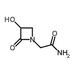 CAS#: 522644-48-0, 2-(3-Hydroxy-2-Oxo-1-Azetidinyl)Acetamide
