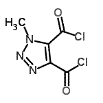 CAS#: 52304-62-8, 1-Methyl-1H-1,2,3-Triazole-4,5-Dicarbonyl Dichloride