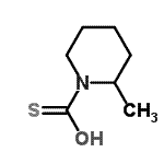 CAS 登录号：52372-18-6， 2-甲基-1-哌啶硫代甲S-酸