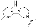 CAS#: 524002-87-7, 1-(8-Methyl-1,3,4,5-Tetrahydro-2H-Pyrido[4,3-b]Indol-2-Yl)Ethanone