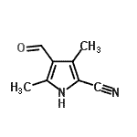CAS#: 524035-96-9, 4-Formyl-3,5-Dimethyl-1H-Pyrrole-2-Carbonitrile