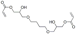 CAS#: 52408-42-1, 1,4-Butanediylbis[Oxy(2-Hydroxy-3,1-Propanediyl)] Diacrylate